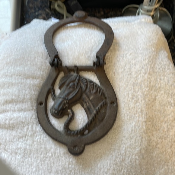 Horse detail door knocker - Picture 2 of 3